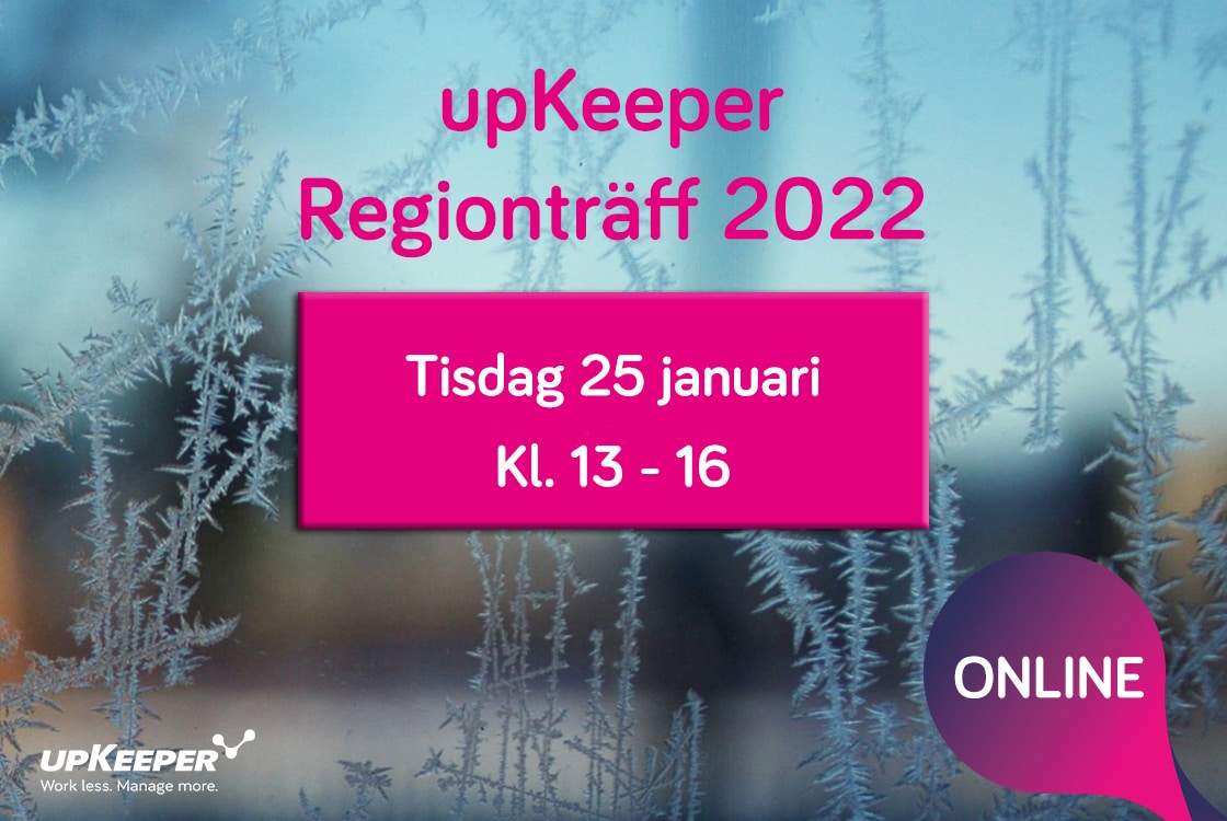 upKeeper Regionträff 2022